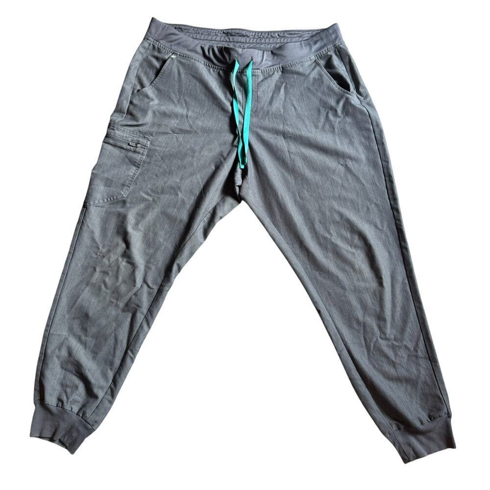 FIGS Zamora‎ Grey Joggers Size XXL Medical Nurse Healthcare Style: W18SW2005